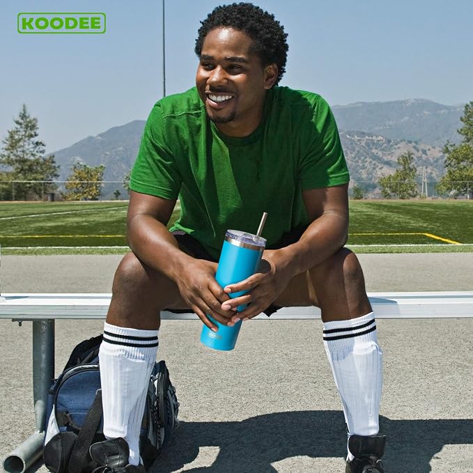 koodee 20 oz Skinny Tumbler Stainless Steel Double Wall Insulated Water Tumbler - Image 7