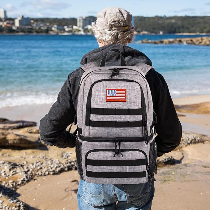 Tactical Double Deck Cooler Backpack - Image 2