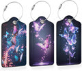 Dream Starlight Butterfly 3 Pack Luggage Tags by Losthll