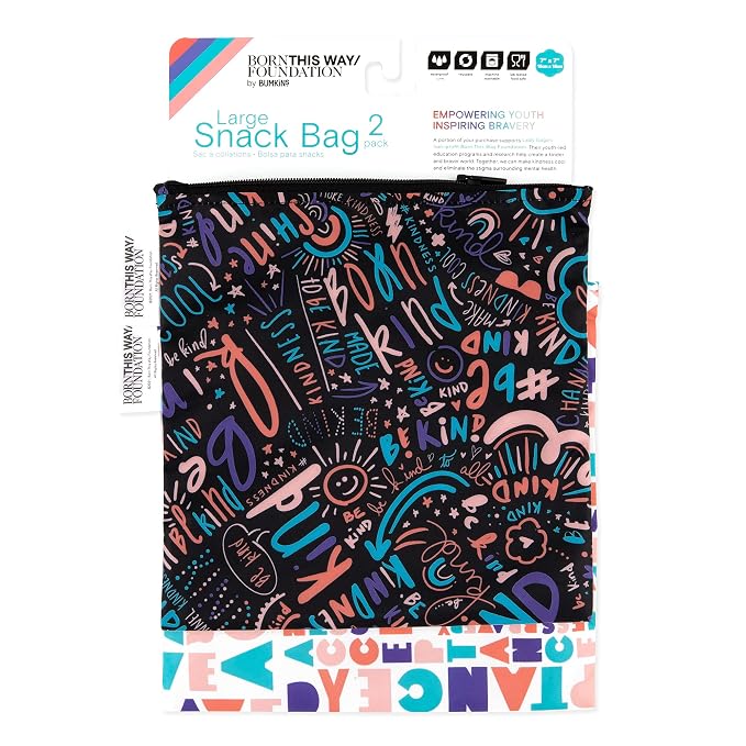 Bumkins Reusable Sandwich and Snack Bags, - Image 6