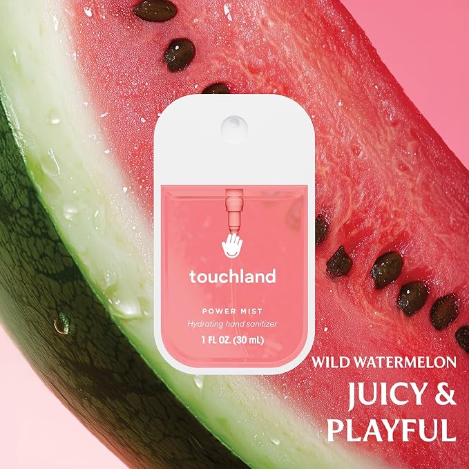 Touchland Power Mist Hydrating Hand Sanitizer Spray, JUICY 5 Set, 1 FL. OZ. - Image 6