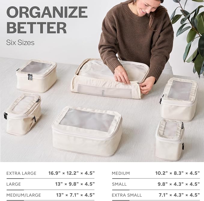 Compression Packing Cubes for Travel - Image 3