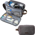 BAGSMART Toiletry Bag for Men, Canvas Travel Toiletry Organizer Dopp Kit by BAGSMART