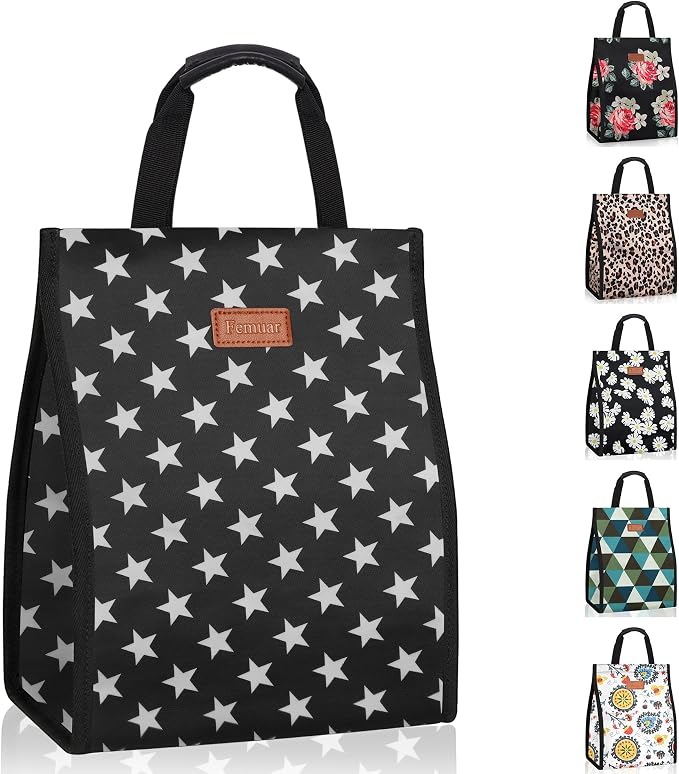 Lunch Bags for Women Insulated Reusable Lunch Tote by GuangzhouTailinTechnologyCo