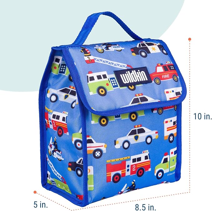 Wildkin Kids Insulated Lunch Bag – Reusable, School & Travel - Image 3