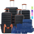 Merax Luggage sets of 13 Piece 16 20 24 28 IN Carry on Luggage sets 4 piece by Merax