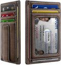 BULLIANT Men Wallet, Slim Leather Wallet Money Clip Card Hodler by BULLIANT