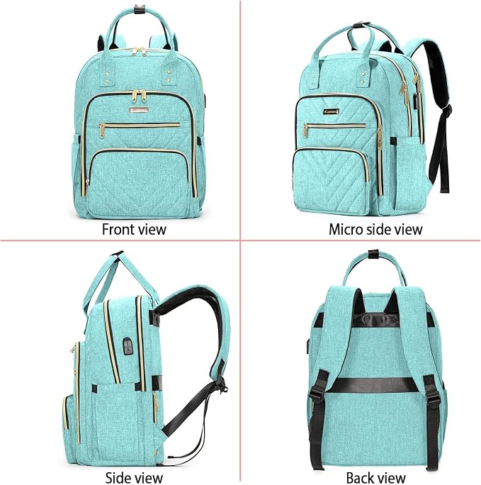 Laptop Backpack for Women, High School Bookbag for Girls - Image 6