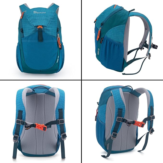 MOUNTAINTOP Kids Backpack 12L Toddler Hiking Backpack, Kindergarten Preschool - Image 5