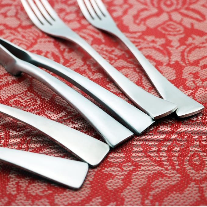 6-Piece Flatware Set, Extra Thick Heavy Duty - Image 3