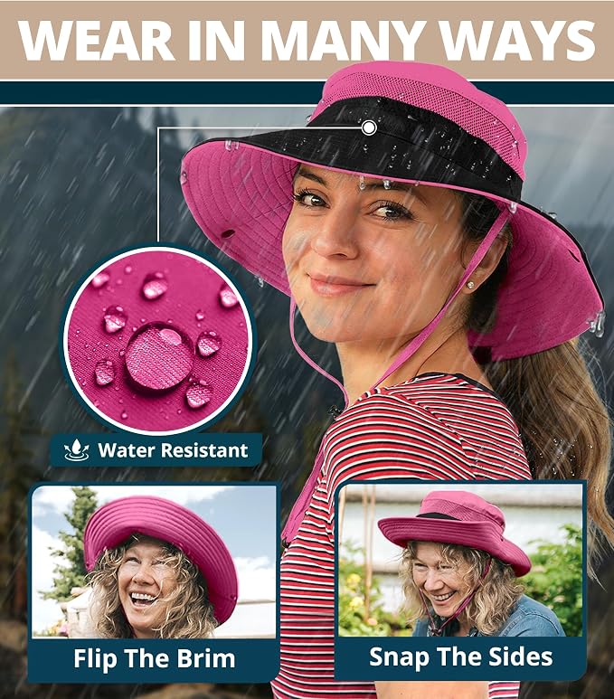 GearTOP Safari Sun Hat for Men and Sun Hats for Women UV Protection UPF 50+ - Image 6
