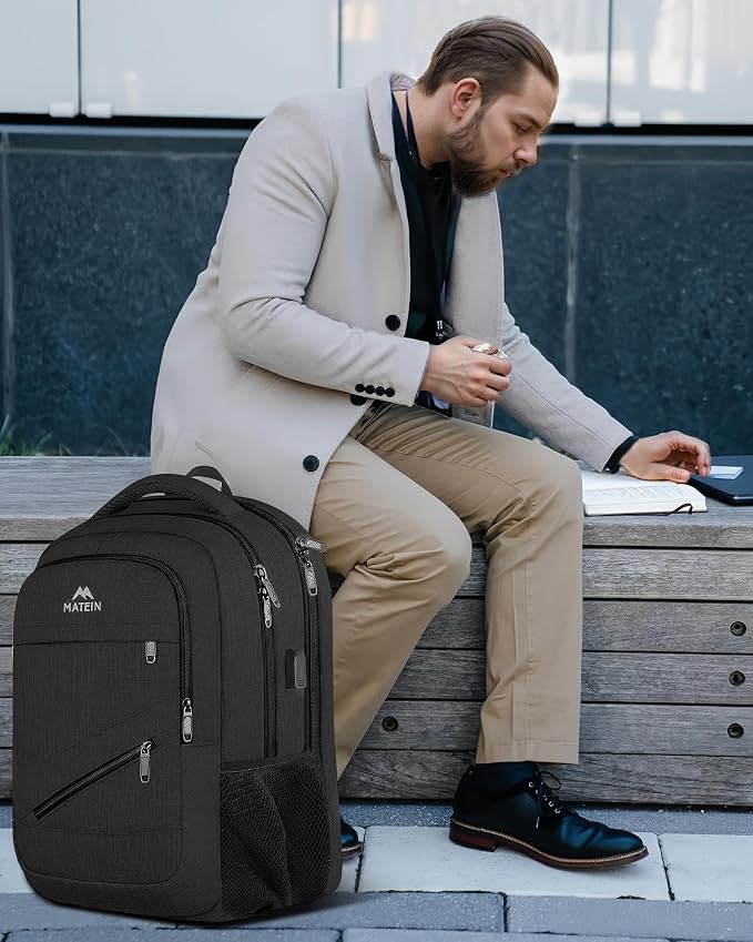 MATEIN 18.4 Inch Laptop School Backpack 50 L, Extra Large Anti Theft Carryon - Image 9