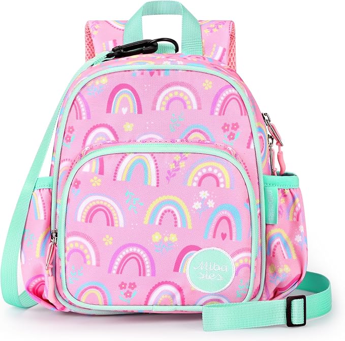 mibasies Backpack Leash for Toddlers 1-3: Baby Backpack for Girls by mibasies