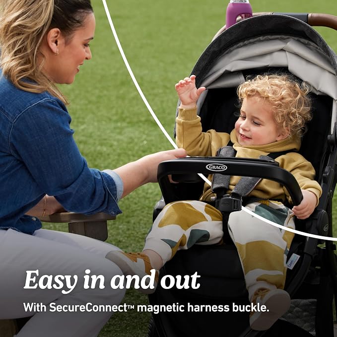Graco Outpace LX All-Terrain 3-Wheel Baby Stroller, Cohen €” Compatible - Image 4