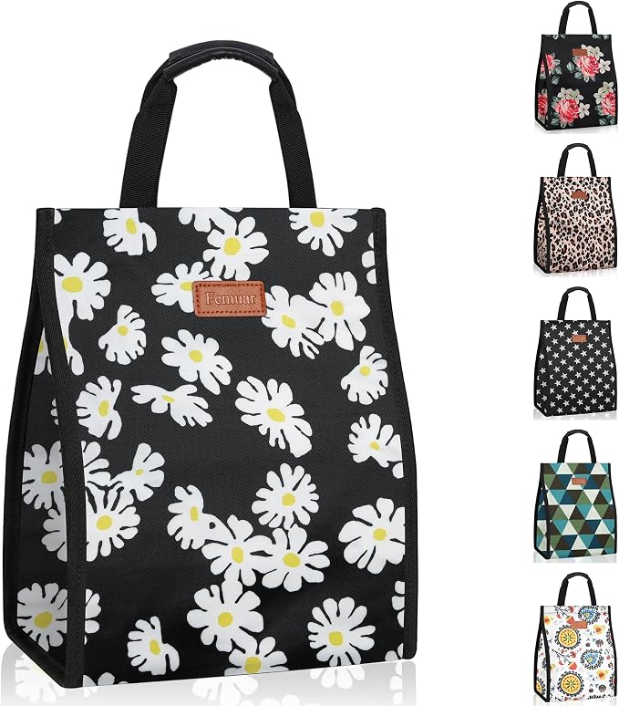 Lunch Bags for Women Insulated Reusable Lunch Tote by GuangzhouTailinTechnologyCo