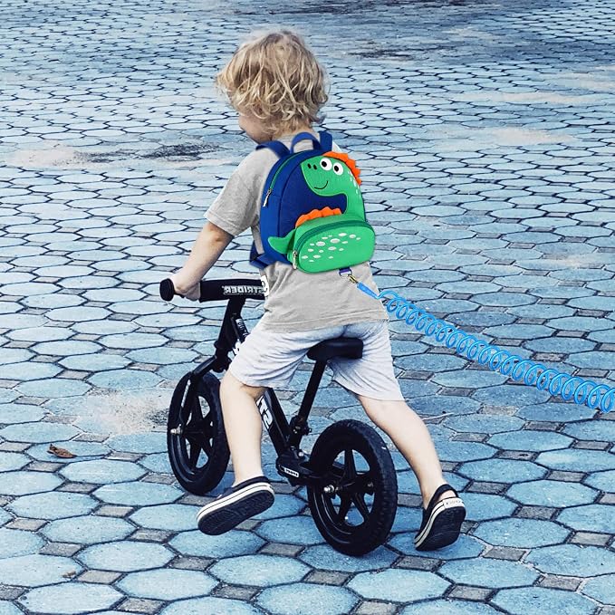 Accmor Toddler Harness Backpack Leash, Cute Dinosaur Backpacks - Image 6