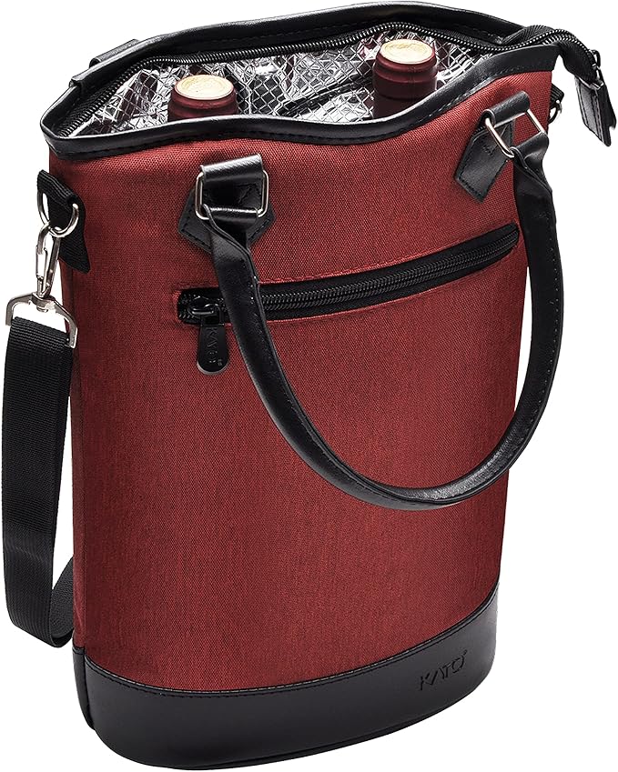 Tirrinia Insulated Wine Gift carrier Tote by Tirrinia
