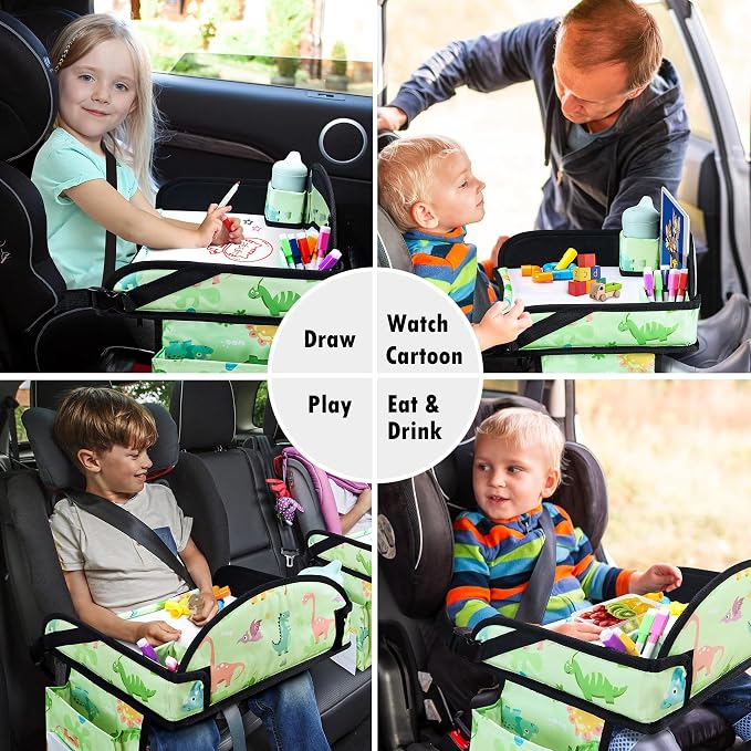 Kids Travel Tray, Car Seat Tray - Image 8