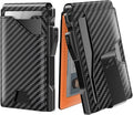 typecase Tactical Wallet for Men Card Holder: Pop Up Card Case, Genuine Leather by typecase