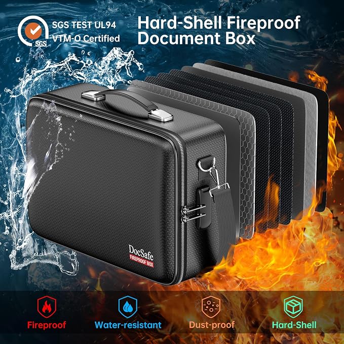 DocSafe Fireproof Document Box - Image 2