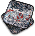 2025 Improved Design Premium Square Fabric Valet Tray Organizer Set of 2 by Aoyinism