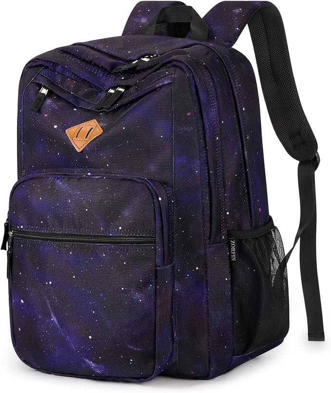 ZORFIN 26L Backpack for College, and Travel: Water Resistant Bookbag by ZORFIN-SimpleYetChic