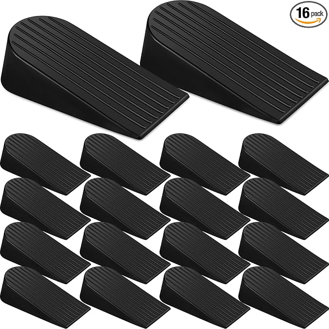 Frienda 16 Pack Large Door Stoppers Heavy Duty Rubber Stopper by Frienda