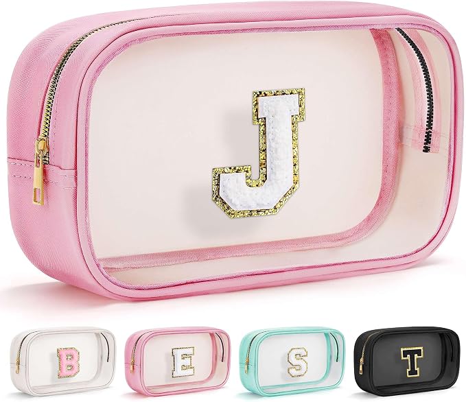 YOOLIFE Birthday Gifts | Initial Travel Essentials Makeup Bag by YOOLIFE