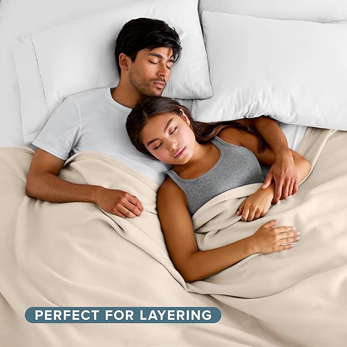 Bare Home Polar Fleece Blanket - Image 5