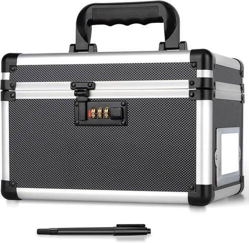 10.2 x 7 x 7.5 Inch Lockable Storage Box by LOCKCURX