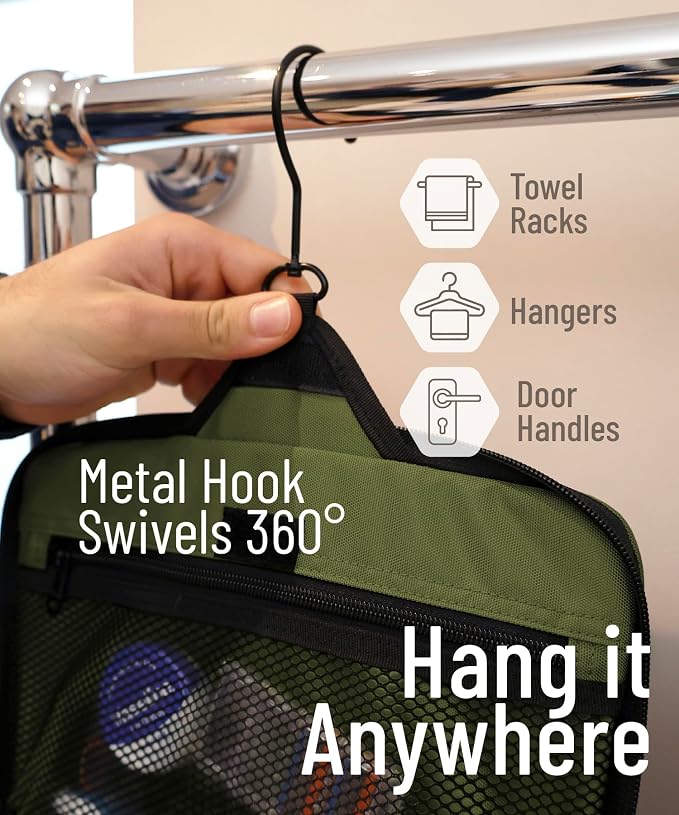 D&D Hanging Travel Toiletry Bag - Image 4