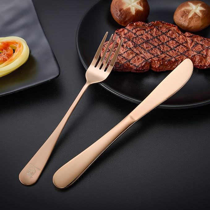 Boulder Bee Travel Utensils | Reusable Camping Cutlery | Stainless Steel - Image 3