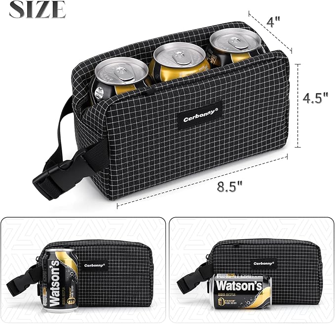 Freezable Lunch Bag, Freezable Snack Bag, Mini Cooler Bag - Image 3