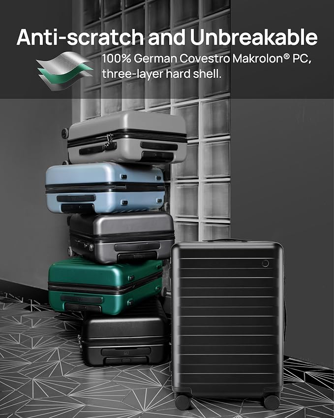 Carry on Luggage 22 X 14 X 9 Airline Approved, 20 Inch Luggage - Image 8