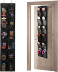 12 Large Pockets Over The Door Hanging Shoe Organizer by GOMAJI