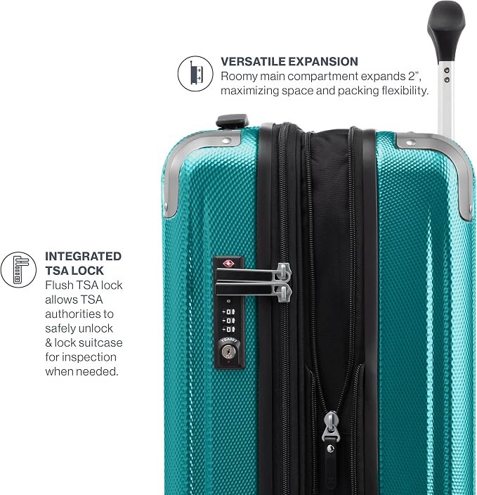 Travelpro Pathways 3 Hardside Expandable Luggage, 8 Spinner Wheels, Lightweight - Image 6