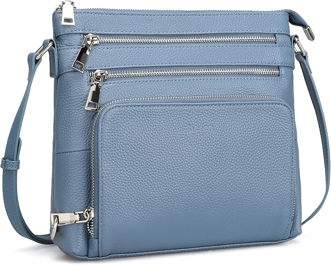 befen Genuine Leather Crossbody Bags by befen-