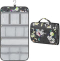 PAVILIA Hanging Toiletry Bag Women Men, Travel Kit Foldable Large Toiletries by PAVILIA