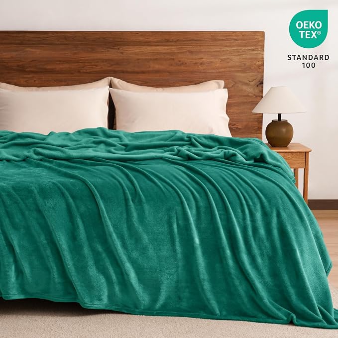 PHF Ultra Soft Fleece Blanket King Size, No Shed No Pilling Luxury Plush Cozy - Image 6