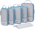 BAGSMART 6 Set Compression Packing Cubes by BAGSMART