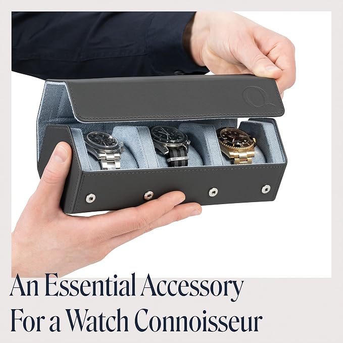 Napa Leather Watch Rolls for Men - Image 2