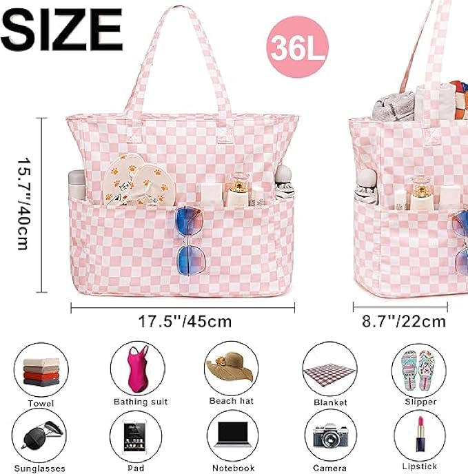 Waterproof Beach Tote Pool Bags - Image 3