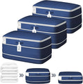 DIMJ Comforter Storage Bag - 100L Large Capacity Blanket Storage Compression by DiMJ