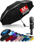 TUMELLA Strongest Windproof Travel Umbrella, Small Strong but Light Portable by Tumella