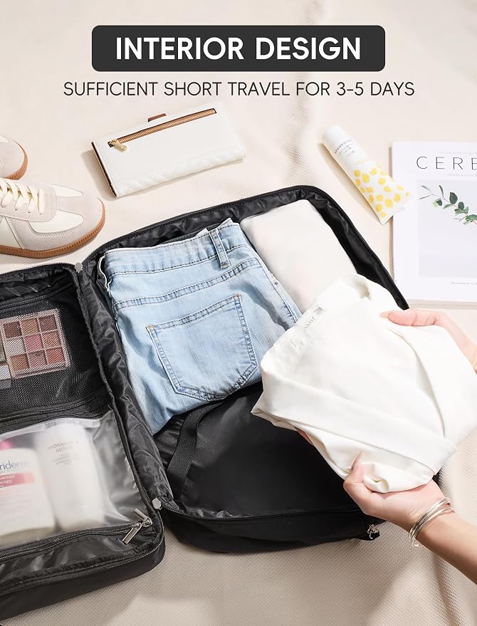 CLUCI Duffle Bag for Business Travel, Weekender Puffer Carry On - Image 3