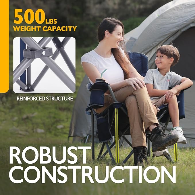 Oversized Folding Camping Chair - Image 3