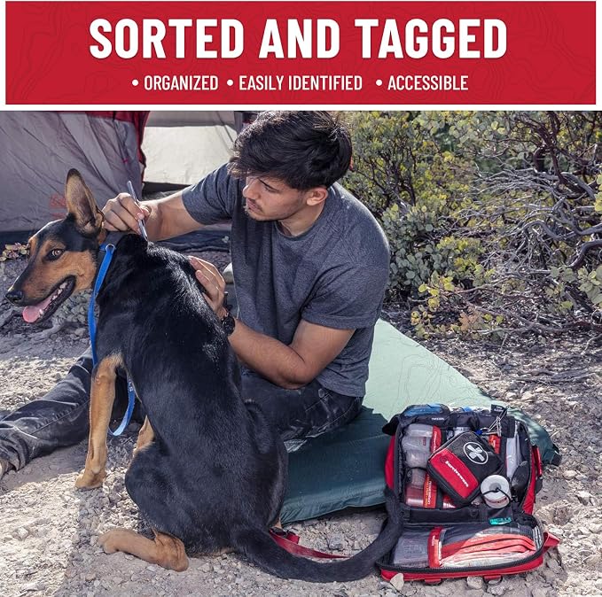 Surviveware 238 Pcs Comprehensive Premium Survival First Aid Kit - Image 2