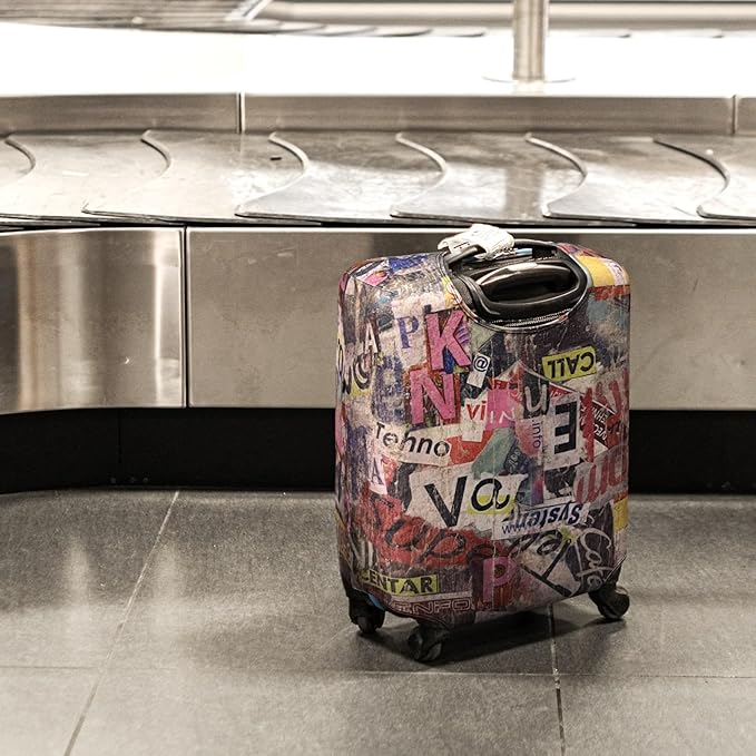 Explore Land Travel Luggage Cover Suitcase Protector Fits 23-26 Inch Case - Image 7