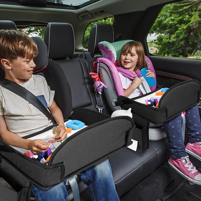 Kids Travel Tray for Car Seat, Toddler Road Trip Essentials - Image 8