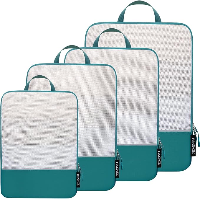 BAGAIL 4 Set/6 Set Ultralight Compression Packing Cubes Packing Organizer by BAGAIL